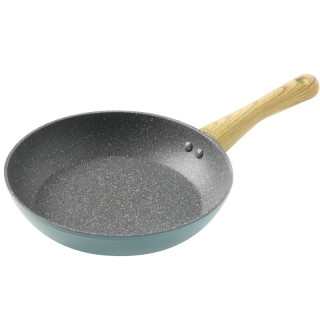 百年江南麦饭石平底锅20cm