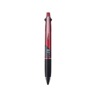 uni 三菱铅笔 三菱五合一多功能笔商务中油笔签字笔原子笔酒红色笔杆 MSXE5-1000-05