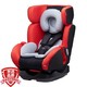 gb好孩子 高速儿童宝宝 汽车安全座椅 ISOFIX接口 360度旋转 双向安装 CS772-A002 红灰色(0-7岁)