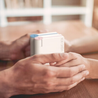 英国MEMO BOX  智能药盒进口蓝牙版 电子提醒 家人监督 远程管理 便携小药盒 蓝色现货