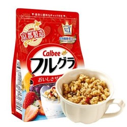 日本进口 Calbee(卡乐比) 富果乐 水果麦片700g/袋 早餐谷物冲饮燕麦片（新老包装随机发货） *5件