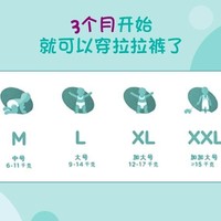 帮宝适清新帮透气干爽拉拉裤XXL28婴儿尿不湿学步裤