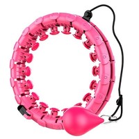 SMOOKY 史莫卡 HLQ-1 男女通用智能呼啦圈 粉色21节可拆卸（腰围100cm以内）