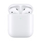 Apple 苹果 新AirPods（二代）真无线蓝牙耳机 无线充电盒版