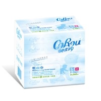 COROU/可心柔婴儿保湿抽纸100抽*5包家庭适用纸巾
