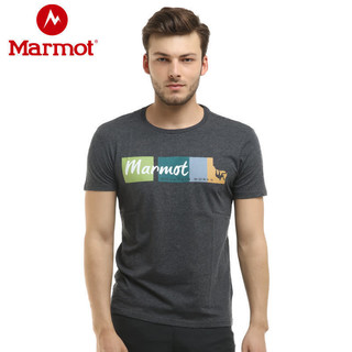 Marmot 土拨鼠 F59600 男士运动T恤