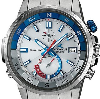 CASIO 卡西欧 OCEANUS系列 OCW-P1000-7AJF 男士光动能手表