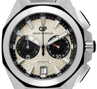 GIRARD PERREGAUX 芝柏 Chrono Hawk系列 49970-11-133-11A 男士机械腕表