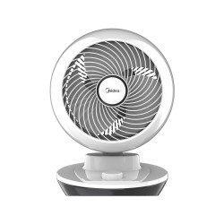 美的midea电风扇空气循环扇小型风扇学生宿舍台扇家用静音fga20xa白色