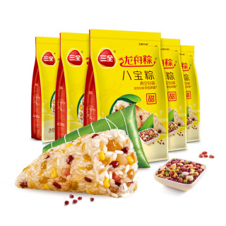 三全龙舟粽八宝粽200g5袋