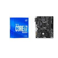 intel 英特尔 酷睿i7-10700+华硕 B460M D2V