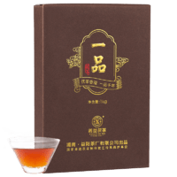 湘益茯茶湖南安化黑茶茯砖金花一品茯茶1kg益阳茶厂正品经典