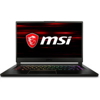 微星(MSI)GS65 014 15.6英寸 144Hz 7ms IPS电竞屏i7-8750H 16GB 256GB GTX1060 6GB 赛睿RGB背光键盘）