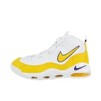 NIKE 耐克 Nike Air Max Uptempo 篮球鞋 白黄 44