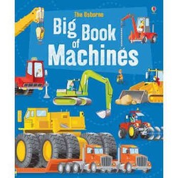 《The Usborne Book of Big Machines (Flexi)优斯伯恩的大型机械》英文原版