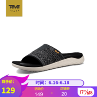 Teva/太哇女凉鞋特拉Terra-Float2一体针织网面时尚舒适 黑色 37