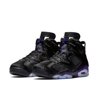 Jordan Brand Air Jordan 6 篮球鞋 Social Status 联名/黑紫 44