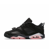 Jordan Brand Air Jordan 6 篮球鞋 黑粉Low 40