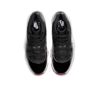 NIKE 耐克 Air Jordan 11 篮球鞋 黑红/2019 35.5