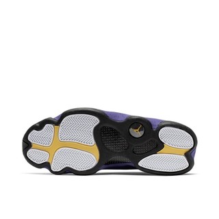 NIKE 耐克 Air Jordan 13 篮球鞋 414571-105 白紫湖人 38.5