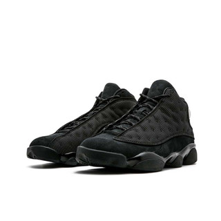 NIKE 耐克 Air Jordan 13 篮球鞋 884129-011 黑猫 37.5