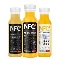 NONGFU SPRING 农夫山泉 NFC 100% 果汁组合装 3口味 300ml*15瓶（苹果香蕉汁300ml*5瓶+橙汁300ml*5瓶+芒果混合汁300ml*5瓶）