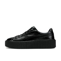 PUMA 彪马 Puma Creeper 运动板鞋 364465-01 黑色漆皮 39