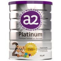 a2 艾尔 Platinum 白金版幼儿奶粉2段  900g