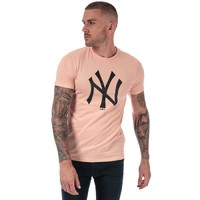 银联爆品日：NEW ERA 纽亦华  Seasonal New York Yankees Logo 男士T恤