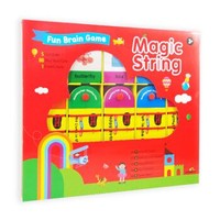 《神奇魔法绳子游戏书点读版》 附80张英文单词卡 不含小考拉点读笔