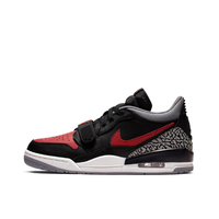 NIKE 耐克 Air Jordan Legacy 312 篮球鞋 CD9054/CD7069-006 黑红 Low 44