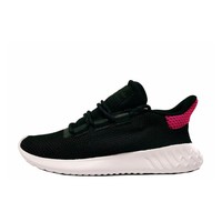 adidas 阿迪达斯 adidas Originals Tubular Dusk 运动板鞋 黑红 38.5