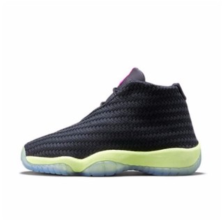 NIKE 耐克 Air Jordan Future 篮球鞋 黑荧光绿 35.5