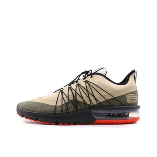 NIKE 耐克 Air Max Sequent 4 Shield 男子跑鞋 AV3236-202 棕黑 39