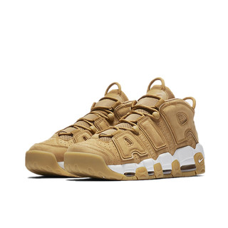 NIKE 耐克 Nike Air More Uptempo 篮球鞋 小麦/白中底 46