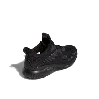 adidas 阿迪达斯 Alpha Bounce 1 中性跑鞋 FW4685 黑色 42.5