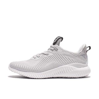 adidas 阿迪达斯 adidas Alpha Bounce 跑鞋 白灰 36.5