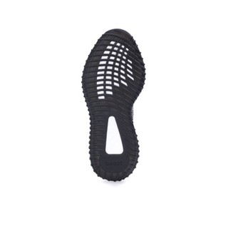 adidas ORIGINALS Yeezy Boost 350 V2 中性跑鞋 FX4145 黑红满天星 44.5