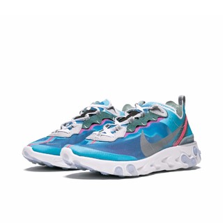 NIKE 耐克 React Element 87 男子跑鞋 AQ1090-400 湖水蓝 42.5