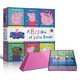 《Peppa Pig 拼图小小手掌书》英文原版童书 9册套装 进口原版