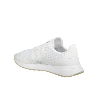 adidas 阿迪达斯 adidas Flashback 运动板鞋 纯白 36.5