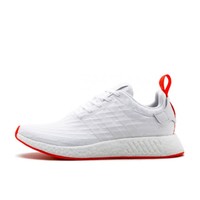 adidas 阿迪达斯 adidas Originals NMD R2 跑鞋BA7253 白红 43