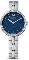 Swarovski 施华洛世奇 女式 Cosmopolitan 不锈钢石英手表金属表带，蓝色，3（型号：5517790）