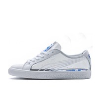 PUMA 彪马 Puma Clyde 运动板鞋 365898-01 白蓝 38