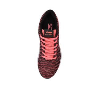 LI-NING 李宁 红颜系列 跑鞋 ARBL023 跑鞋 荧光炫粉 35.5