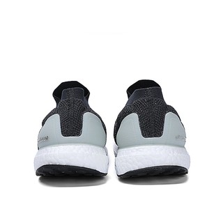 adidas 阿迪达斯 adidas Ultra Boost Laceless 跑鞋 黑青色 40.5