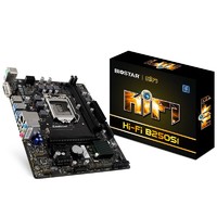 BIOSTAR 映泰 Hi-Fi B250S1 MATX主板 (Intel LGA1151、 B250)