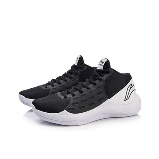 LI-NING 李宁 音速6 篮球鞋 黑白Low 42