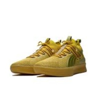 PUMA 彪马 Puma Clyde Court Disrupt 篮球鞋 金银 42