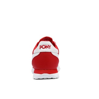 PONY 普尼 PONY 透气休闲鞋 81M1RR01 运动板鞋 大红 45
